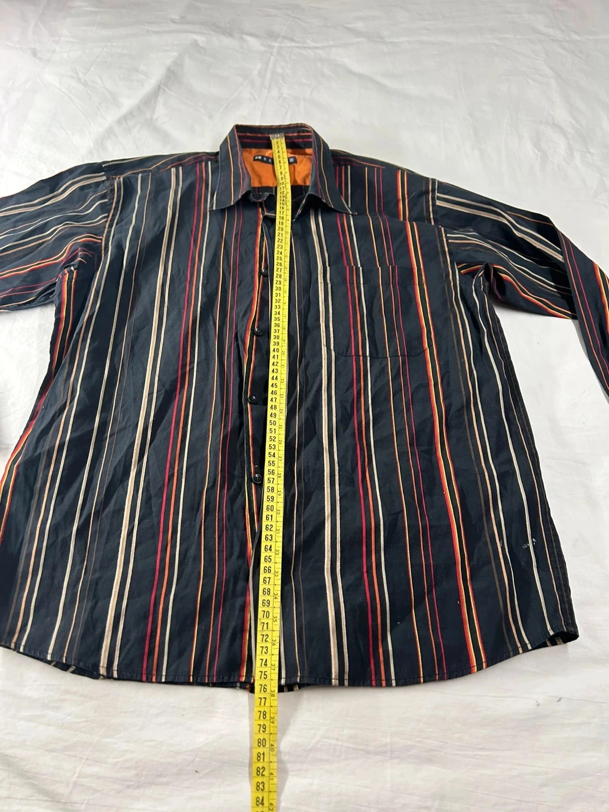Multicolor black striped Brice shirt – photo 8